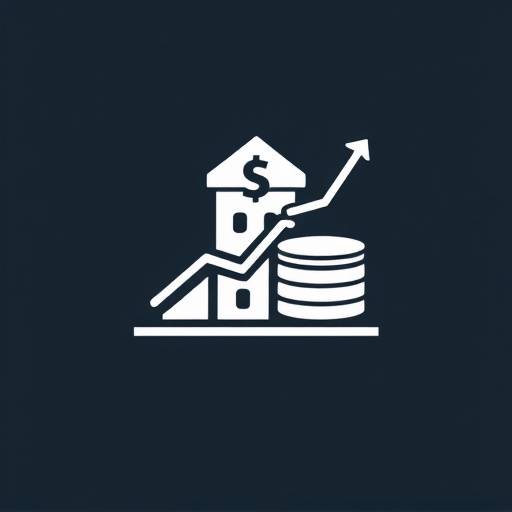 Icon of a growing graph representing business loans